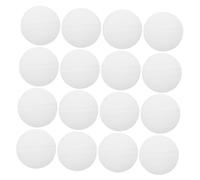Healifty 40 Pezzi Tappetini in Silicone per Cottura Vapore Rotondi Antiabrasione e Riutilizzabili Rete Traspirante per Gnocchi Dim Sum Verdure Compatibili con Vaporiera Bamboo e Friggitrice