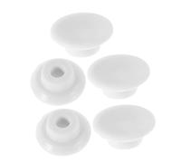 Healifty 5 Pezzi Tappi Scarico Gomma per Congelatori Tappi per Fori Rotondi Impermeabili e Perdita Compatibili con Congelatori e Frigoriferi