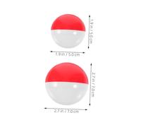 Healifty 50 pezzi Capsule per Distributori Automatici Contenitori Rotondi in Plastica Resistente per Giochi e Party Favor Compatibili con Macchine Claw e Vending per Feste e Attività