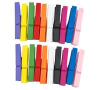 Healifty 50 Pezzi Mollette in Colorate per Foto Mollette Piccole per DIY per Classe e Decorazioni Artistiche Resistenti e Versatili per Uso e Scolastico