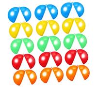 Healifty 50pezzi Pz Palline Vuote Riempibili Colorate Per Raffle Accessori Per Feste Aziendali Eventi Scolastici e Riunioni Familiari Giocattoli