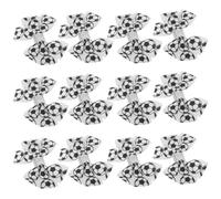 Healifty 6 paia Fermagli per Capelli con Fiocco Nastro Stampa Calcio Accessori Sportivi per Donne e Ragazze Fermagli Leggeri Fiocco Grosgrain per Tifose di Football Adatti per Finale del