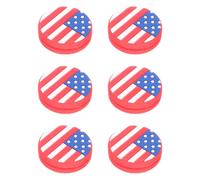 Healifty 6 Pezzi Ammortizzatori per Racchetta da Tennis in Silicone Assorbitori Vibrazioni Antishock Strumento Damping per Ridurre Impatti e Stabilizzare Colpo