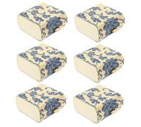 Healifty 6 Pezzi Gioielli in Bamboo Resistente Piccole Casse del Fatte Mano per Gioielli e Saponi Design Semplice e e Ufficio