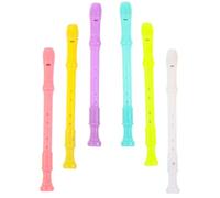 Healifty 6 Pezzi Penna Gel Creativa a Punta Fine Stile Flauto, per Scuola