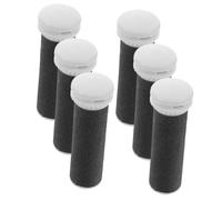 Healifty 6 pezzi Testine di Ricambio per Rullo Piedi Elettrica Rulli Pedicure per Rimuovere Morta e Calli Compatibili con Attrezzi Estetista Piedi Facili da Montare e Riutilizzabili