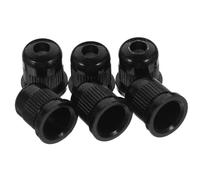 Healifty 6pezzi Ghiere per Corde Nere Parti di Ricambio e Hardware per Basso Elettrico Fibbie di Montaggio per Capotasto Accessori per Chitarra e Strumenti Corda