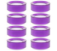 Healifty 8 pezzi Spugnetta Umidificatrice per Dita Rotonda per Contare Contanti Ufficio Resistente e Durevole Colori Casuali Colore Casuale Colore Casuale