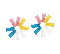 Healifty 8 Pz Spazzolino Da Denti in Silicone Per Bambini Ciuccio Per Bambini Spazzolino Da Denti Per Neonati Bambino Orale Gel Di Silice Pacificatore Manuale Bambino Che Fa i Primi Passi