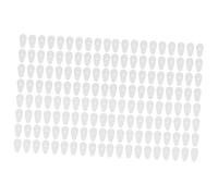 Healifty 80 Paia Naselli Per Occhiali in Silicone Naso Nasello in Schiuma Parti Di Riparazione Per Occhiali Viti Per Occhiali Raccordi Per L'aria Gel Di Silice Maschera Nasale Antiscivolo