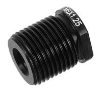 Healifty Adattatore per Cambio Nero Kit Conversione per Leve Non Filettate Costruzione Alluminio Robusto Installazione Facile e Compatibilità Versatile per Auto e Veicoli Vari