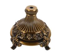 Healifty Base per Vassoio Frutta in Lega di Zinco Vintage Supporto Pedestal per Snack Centro Tavola Elegante per Soggiorno e Ufficio Stand Portafrutta Stabile e Compatto