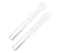 Healifty Bastoncini per Campane Tibetane 2 Pezzi in Acrilico per Ciotola Sonora Mazzuolo per Suono Limpido e Canto senza Sforzo Accessori per Meditazione e Pratiche di Consapevolezza