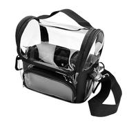 Healifty Borsa da Viaggio per Parrucchieri Scomparti Trasparenti Organizer per Attrezzi da Barbiere Borsa da Trasporto per Tagliacapelli e Accessori Professionali