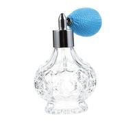 Healifty Bottiglia Profumo Ricaricabile in Vetro Nebulizzatore a Sfera Design Elegante Blu per Viaggi e Uso Quotidiano