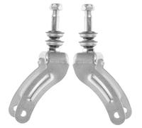 Healifty Bracket for Wheelchair Front Wheel Fork Sturdy Steel Replacement for Electric Manual Wheelchairs Easy to Install with Smooth Operation Bearings