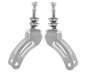 Healifty Bracket for Wheelchair Front Wheel Fork Sturdy Steel Replacement for Electric Manual Wheelchairs Easy to Install with Smooth Operation Bearings