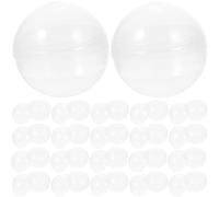 Healifty Capsule Distributore Automatico Rotondo 50 pz Gumball Macchina Bulk Clear Container Pasqua Bomboniere Basket Stuffers