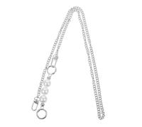 Healifty Catena di Estensione per Borsa in Finte Perle Tracolla Catena Fibbia in Accessori Decorativi per Borse e Pochette Fai da Te