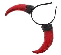 Healifty Cerchietto Corna di e Nero Fascia Leggera e Resistente per Costume Halloween Accessorio Cosplay Versatile per Feste e Travestimenti