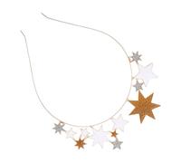 Healifty Cerchietto Stella Glitter in Lega con Strass Fascia Capelli Sposa e Party per Donna Accessorio Cosplay Brillante per Matrimoni e Celebrazioni