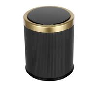 Healifty Cestino Rifiuti Automatico con Coperchio Tocco Zero Pattumiera Intelligente per Cucina e Bagno Apertura Automatica Sensoriale Design Moderno Nero Opaco per Camera e Soggiorno