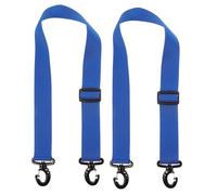 Healifty Cinghia per Trasporto Scarponi da Sci Maniglia Regolabile Blu Set 2 Pezzi Resistente All’Usura Adatta a Tutte le Misure Accessorio Pratico per Sport Invernali