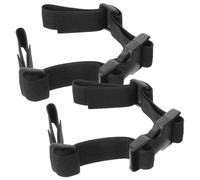 Healifty Cinghia Toracica Fibbia a Sgancio Rapido Per Fisarmonica, Set 2 Pezzi in Fettuccia Resistente Nera, Adattabile Per Fissaggio Sicuro Di Zaino e Strumenti Musicali