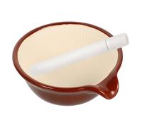 Healifty Ciotole per Macinazione Pestello Ergonomico per Spezie e Pillole per Cucina