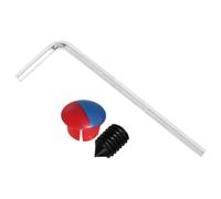 Healifty Copriforo per Rubinetto Lavabo Bagno, Tappo per F Rubinetto Lavello Rosso e Blu, Indicatori Acqua Calda e Fredda, 1 Set, per Lavabo