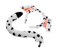 Healifty Costume Cane con Fascia Orecchie Animali e Coda Accessori Cosplay per Feste e Foto Design Adorabile per Cuccioli