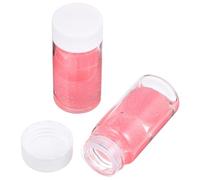 Healifty Detergente per Pinzette Ciglia 2 Pezzi Spugna Interna e Tappo in Silicone, Pulizia Efficiente per Saloni di Bellezza e Uso Personale, Strumento Portatile per Pinzette Innestate