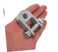 Healifty Estensori Ammortizzatori Posteriori Alluminio Dispositivo Ammortizzante Altezza Maggiorata con Viti Adattatori per Scooter Elettrici e Argento