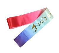 Healifty Fascia Compleanno Colorata per Accessorio con Design Gradiente per Feste e Cerimonie Decorazione per Compleanno