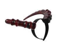 Healifty Fascia per con Corna Pecora per Halloween Accessorio Cosplay Unisex Leggero e Confortevole per Feste Mascherate Foto Adatta e Adulti