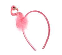 Healifty Fascia Per Forma Fenicottero Copricapo Tropicale Per Feste e Compleanni Cerchietto Divertente Per Donne e Ragazze