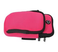 Healifty Fascia Sportiva da Braccio Porta Cellulare Leggera e Resistente Tasca Protettiva Antisudore per Corsa e Allenamento Compatibile Smartphone Colore Rosa