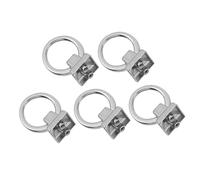 Healifty Fibbia a Catena Resistente per Borsa 5 Pezzi, Fibbia Pratica e Robusta per Sostituzione e Decorazione Fai-da-Te, Accessori per Borse Artigianali e Uso Quotidiano