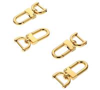 Healifty Fibbia Di Ricambio in Metallo Per Cinghie 4 Pezzi Con Anelli a D Per Collari Cani E Borse Accessori Per Cucito E Riparazione Facile Installazione E Sostituzione Leggero E Resistente