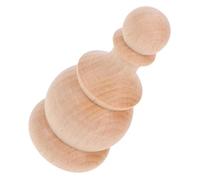 Healifty Finials in Legno per Mobili e Scale Design Classico Ponte Romano Decorativi per Testate Letto e Complementi d'Arredo Finitura Naturale per Progetti Te Misura