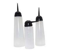 Healifty Flaconi per Tintura per Chioma da Salone 5 Pezzi 120 Ml Ugello Obliquo Anti-perdite Contenitori Ricaricabili per Shampoo e Balsamo Uso Professionale