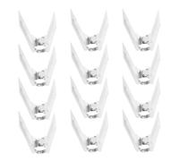 Healifty Forchette per Barbecue in Acciaio Inox 12 Pezzi Set Spiedini per Pollo Arrosto Girarrosto Forno Casa Utensili per Grigliate Uniformi Resistente Alte Temperature