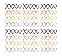 Healifty Forcine a Spirale per Chioma 40 Pezzi in Metallo con Punte Arrotondate Fermagli per Chignon Colorati Nero Oro Argento Rosa Accessori Portatili per Styling Sicuro e