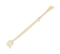 Healifty - Grattaschiena con manico lungo e corno a forma di scarpa, per prurito e calzature in piedi (rosa) beige Beige Misura 1