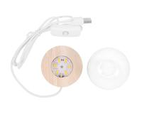 Healifty Lampada da Notte Proiettore Stellare Luce Regolabile Sfera di Cristallo 6 CM per Camera da Letto Home Theater e Sala Giochi Luce Notturna Romantica per Casa e Hotel