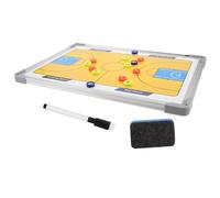 Healifty Lavagna Basket Allenatore Portatile con Cornice in Alluminio e Design Sospeso Tavola Leggera per Allenamento e Strategia di Gioco