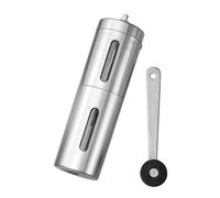 Healifty Macinacaffè Manuale in Acciaio Portatile per Chicchi Caffè Espresso Ultra Fine Macina Spezie e Caffè Professionale Compatto e Leggero per Uso