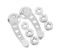 Healifty Maniglia Alzacristalli Lega Alluminio per Auto Maniglia Manuale Ergonomica per Finestra Impugnatura Confortevole Compatibile con Vari Modelli Veicoli Accessorio Auto Resistente e
