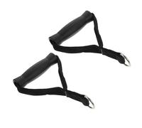 Healifty Maniglie per Allenamento Fitness in ABS Leggere e Resistenti Cinghie da Trazione per Palestra Superficie Antiscivolo Set da 1 Paio per Esercizi di Forza e Potenziamento