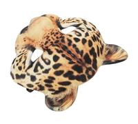 Healifty Maschera di Leopardo in Eva Elastico Regolabile Maschera per Halloween e Feste di Cosplay Leggera e Decorativa per Uomo e Donna